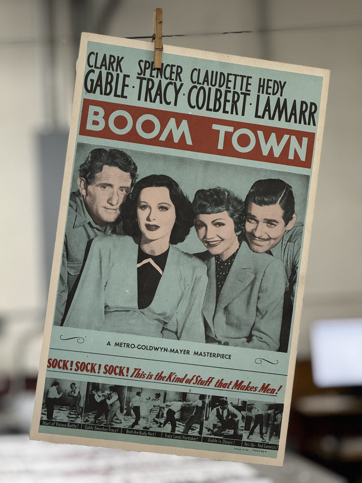 Boom Town Second Edition Standard Original Movie Cards/Posters - 14 x 22