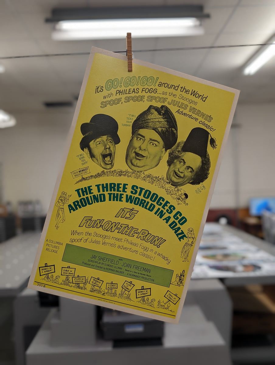 Three Stooges Go Around the World Second Edition Standard Original Mov ...