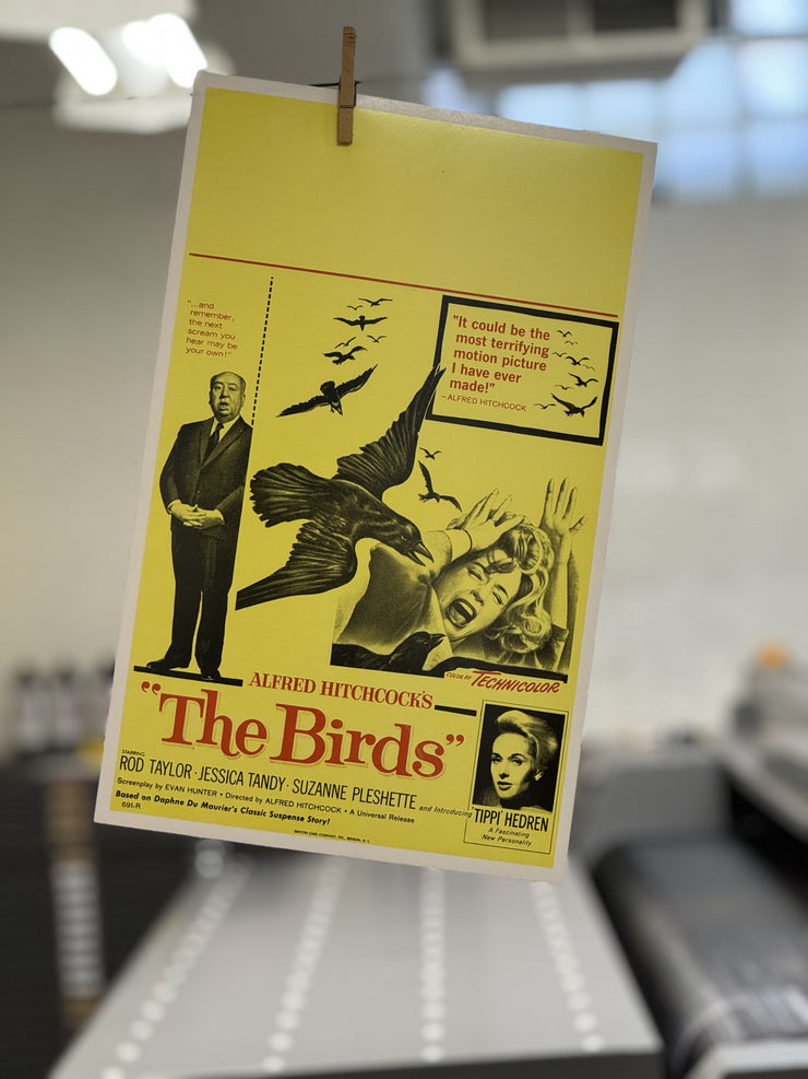 The Birds Second Edition Standard Original Movie Cards/Posters - 14 x 22