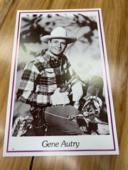 Gene Autry First Edition Premium Original Movie Cards/Posters - 14 x 22