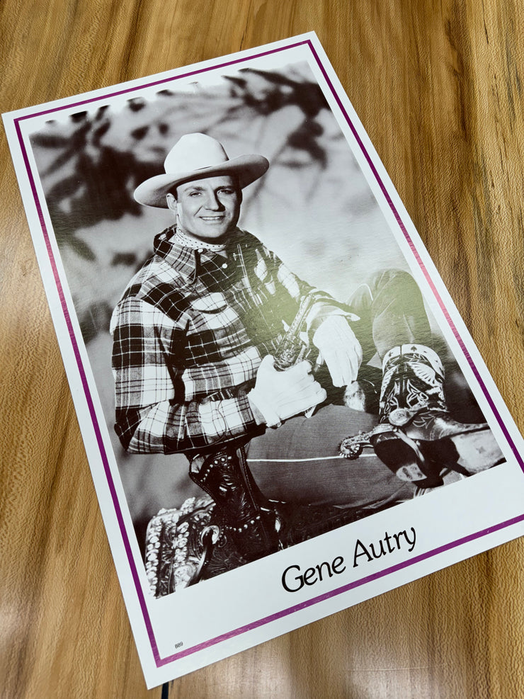 Gene Autry First Edition Premium Original Movie Cards/Posters - 14 x 22