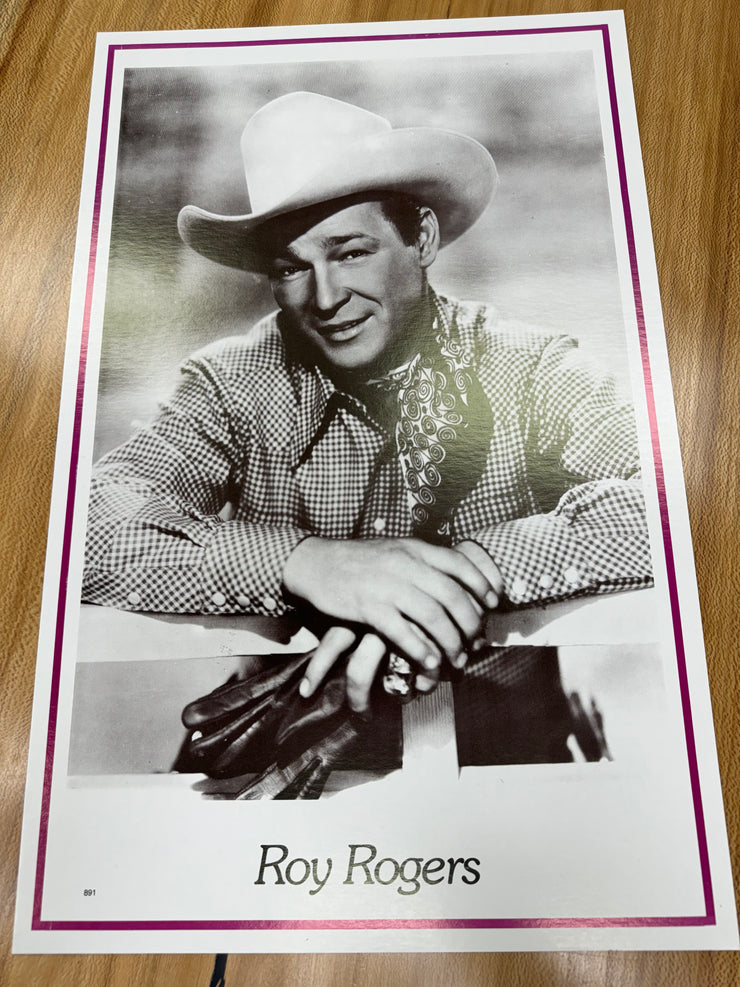 Roy Rogers First Edition Premium Original Movie Cards/Posters - 14 x 22