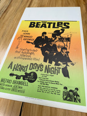 The Beatles First Edition Premium Original Movie Cards/Posters - 14 x 22