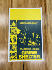 The Rolling Stones - Gimme Shelter First Edition Premium Original Movie Cards/Posters - 14 x 22