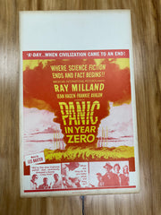 Panic in Year Zero First Edition Standard Original Movie Cards/Posters - 14 x 22