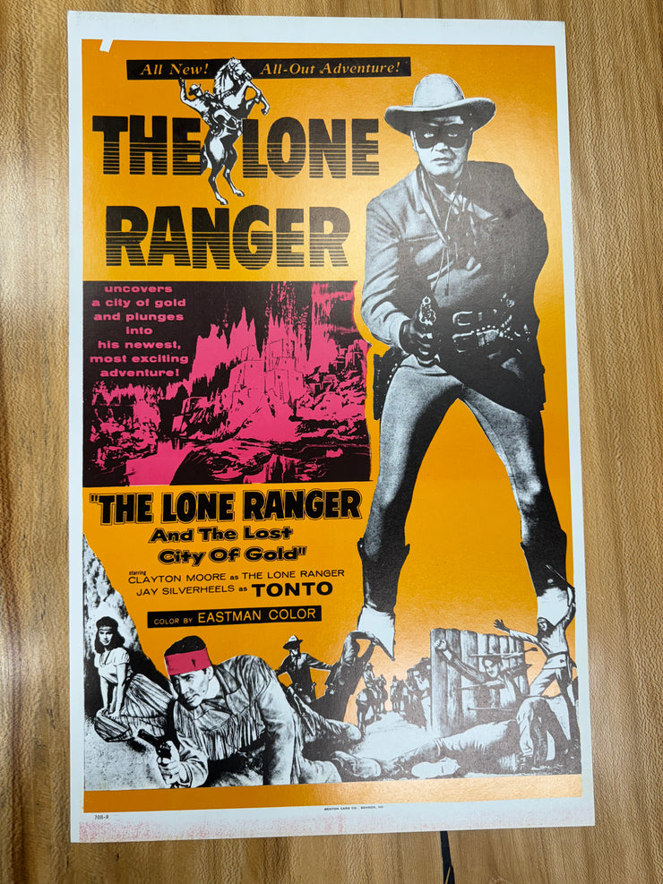 The Lone Ranger Second Edition Premium Original Movie Cards/Posters - 14 x 22