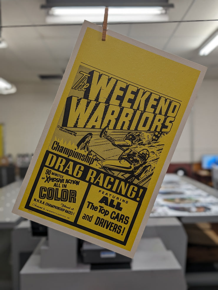 The Weekend Warriors Second Edition Standard Original Movie Cards/Posters - 14 x 22