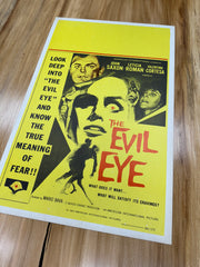 The Evil Eye Second Edition Premium Original Movie Cards/Posters - 14 x 22