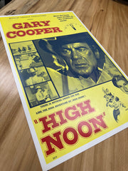 High Noon Second Edition Standard Original Movie Cards/Posters - 14 x 22