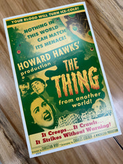 The Thing from Another World Second Edition Standard Original Movie Cards/Posters - 14 x 22