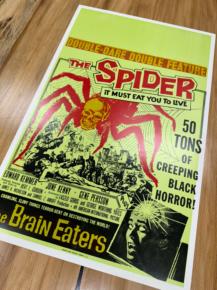The Spider Second Edition Standard Original Movie Cards/Posters - 14 x 22