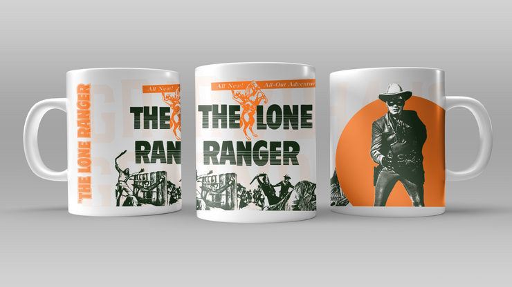 The Lone Ranger Ceramic Coffee Mug