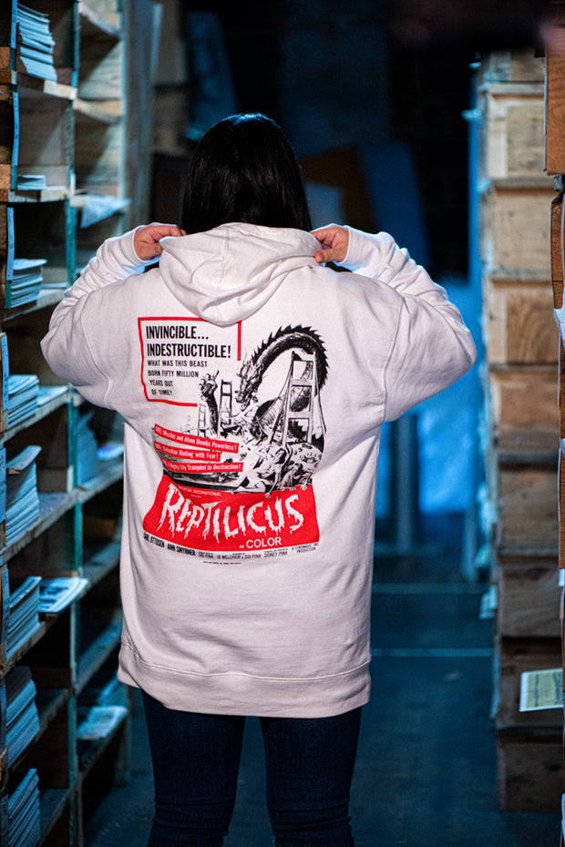 Vintage Horror Hoodie - Reptilicus