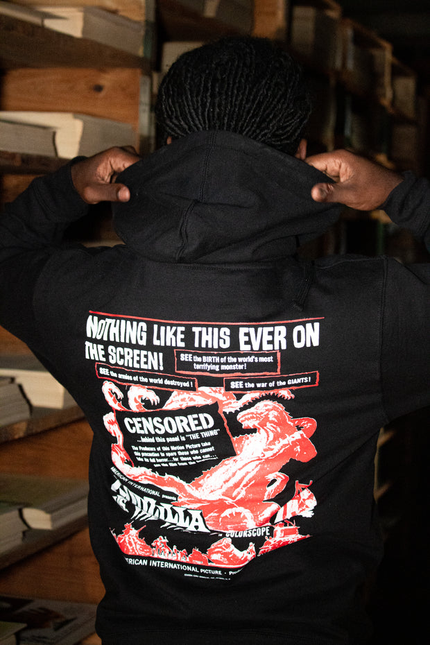 Godzilla vs The Thing Hoodie