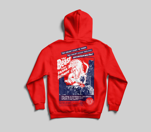 Retro Horror Hoodie - The Beast Hoodie